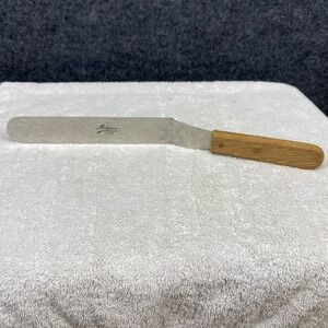 Ateco 1389 Offset Spatula Stainless Steel Wood Handle Japan 9.75 Inch Blade